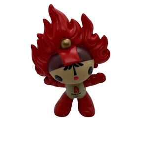 Olympics 2008 Beijing Mascot Huanhuan Plastic Vinyl Collectible